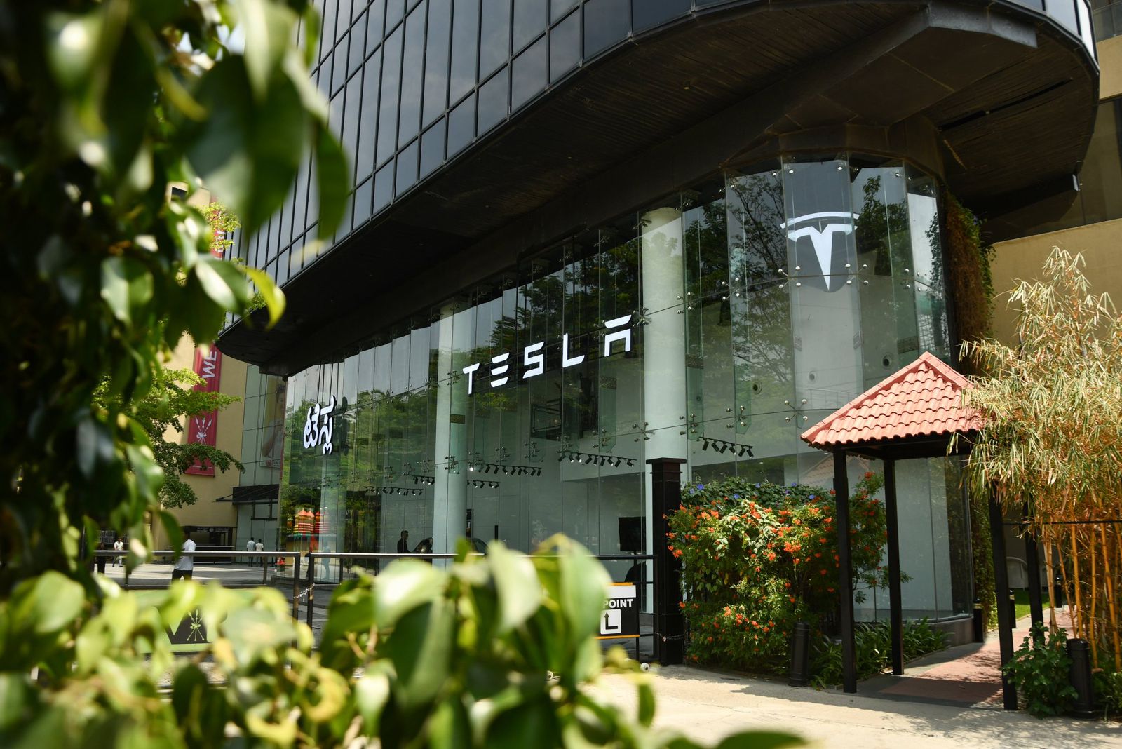 Tesla Experience Centre in Bengaluru